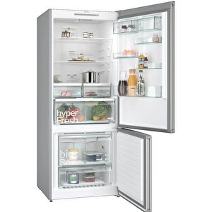 Kg76nvie0n Iq300 Alttan Donduruculu Buzdolabı 186 X 75 Cm Kolay Temizlenebilir Inox Total Nofrost