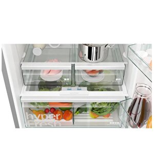 Siemens Kg76nvie0n Iq300 Alttan Donduruculu Buzdolabı 186 X 75 Cm Kolay Temizlenebilir Inox Total Nofrost