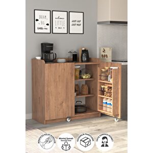 Çok Amaçlı Dolap Gökçe Erzak Dolabı Kiler Dolabı Mutfak Dolabı Çam