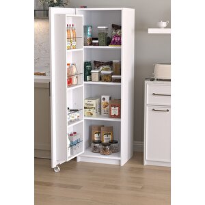 Erzak Dolabı Kiler Dolabı Çok Amaçlı Dolap Mutfak Dolabı Altay Beyaz