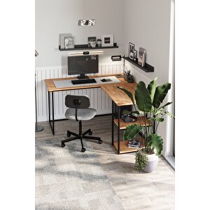 Çalışma Masası Ofis Masası Köşe Masa Bilgisayar Masası Odin Çam