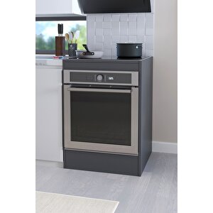 Ankastre Fırın Dolabı Ankastre Dolabı Ankastre Ocak Dolabı Antrasit