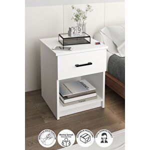 Komodin Çekmeceli Komodin Başucu Komodin Beyaz