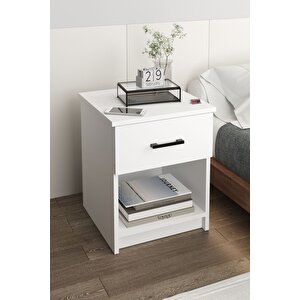 Komodin Çekmeceli Komodin Başucu Komodin Beyaz
