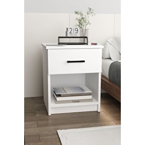 Komodin Çekmeceli Komodin Başucu Komodin Beyaz