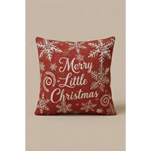 2026 Yeni Yılbaşı Temalı 3'lü Keten Kırlent Kılıfı Seti Ve El Yapımı 2'li Jüt Supla - Yılbaşı Konsepti