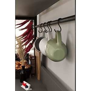 Mutfak Standı 2 Çekmeceli 5 Raflı Kahve Köşesi Mutfak Rafı Mutfak Bangosu Vietnam Antrasit