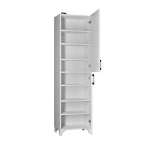 Çok Amaçlı Dolap Tuna Erzak Dolabı Banyo Dolabı Kiler Dolabı Mutfak Dolabı Beyaz