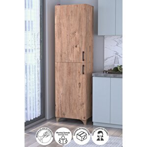 Çok Amaçlı Dolap Tuna Erzak Dolabı Banyo Dolabı Kiler Dolabı Mutfak Dolabı Çam
