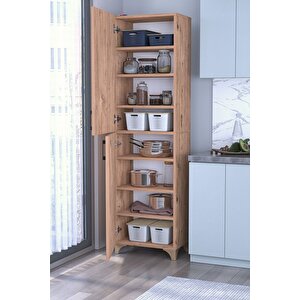 Çok Amaçlı Dolap Tuna Erzak Dolabı Banyo Dolabı Kiler Dolabı Mutfak Dolabı Çam