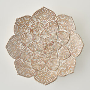 Clove Dekoratif Tabak Kahverengi (20x20x5 Cm) Kahverengi