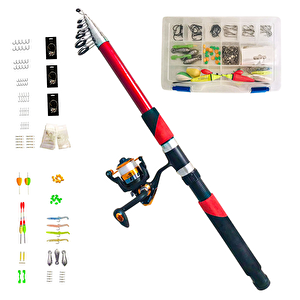 125 Parça Hazır Olta Seti -300 Cm