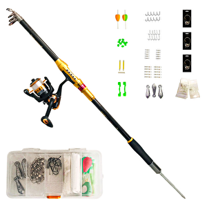 70 Parça Hazır Olta Seti  210 Cm