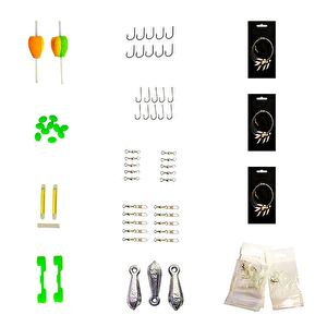 70 Parça Hazır Olta Seti  210 Cm