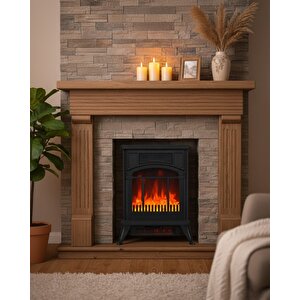 Stove Asur 1900w Ayaklı Elektrikli Şömine