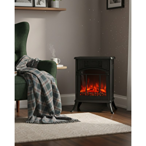 Stove Asur 1900w Ayaklı Elektrikli Şömine