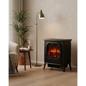 Stove Lidya 1950w Dekoratif Ayaklı Şömine