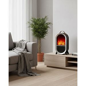 Stove Med 1500w Dekoratif Elektrikli Şömine