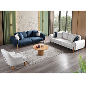 Class Bohem Koltuk Takımı 3+3+1 Lacivert