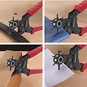 Workpro Wp231077 6 Uçlu Profesyonel Kemer Delme Pensesi