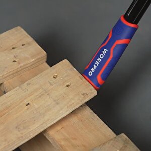 Workpro Wp202574 2 Parça Otomatik Kilitlemeli Çok Fonksiyonlu Profesyonel Boru Anahtarı/ Levye Seti