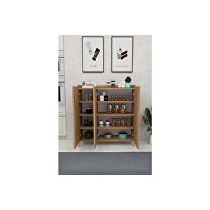 3 Kapaklı Çok Amaçlı Dolap Çok Amaçlı Mutfak Dolabı Banyo Dolabı Ayakkabılık Kumsal Çam