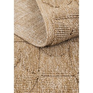 Cool Halı Mirage Kahverengi Kilim Dokuma Modern Kaymaz Tabanlı Yıkanabilir Salon Mutfak Oda Kilimi