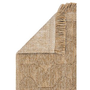 Cool Halı Mirage Kahverengi Kilim Dokuma Modern Kaymaz Tabanlı Yıkanabilir Salon Mutfak Oda Kilimi