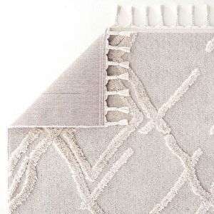 Cool Halı Palazzo 03 Krem Bukle Salon Halısı Mutfak Halısı Çocuk Odası Halısı Kesme Koridor Yolluk