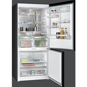 Kg86paxb0n Iq700 Alttan Donduruculu Buzdolabı 186 X 86 Cm Blacksteel Total Nofrost