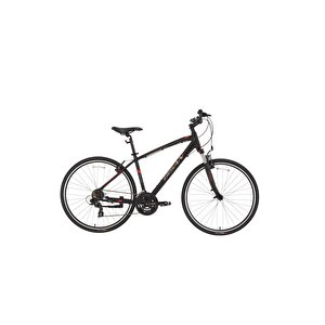 Trx 8100 700c 46 Cm Şehir Bisikleti Mat Siyah Kırmızı