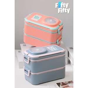 Vagonlife İçi Çelik Saklama Kabı 1200 Ml Vgn8023 Gri