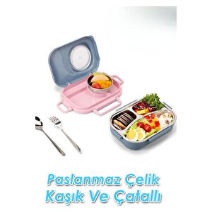 Vagonlife İçi Çelik Saklama Kabı 600 Ml Vgn8021 Pembe