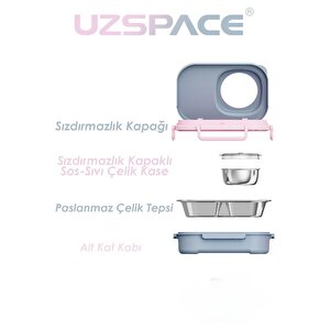 Vagonlife İçi Çelik Saklama Kabı 600 Ml Vgn8021 Siyah