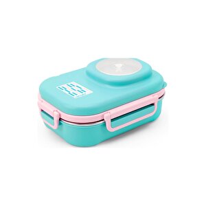 İçi Çelik Saklama Kabı 600 Ml Vgn8021 Yeşil