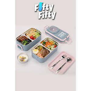 Vagonlife İçi Çelik Saklama Kabı 1200 Ml Vgn8023 Bej