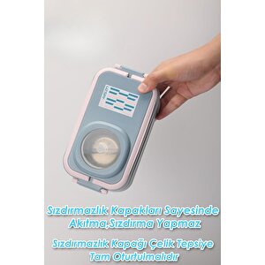 Vagonlife İçi Çelik Saklama Kabı 1200 Ml Vgn8023 Bej