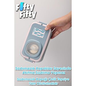 Vagonlife İçi Çelik Saklama Kabı 1200 Ml Vgn8023 Siyah