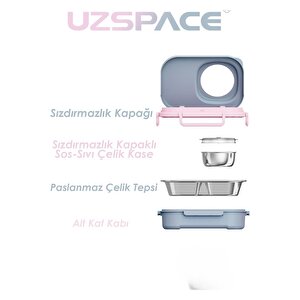 Vagonlife İçi Çelik Saklama Kabı 600 Ml Vgn8021 Bej