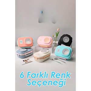 Vagonlife İçi Çelik Saklama Kabı 600 Ml Vgn8021 Bej