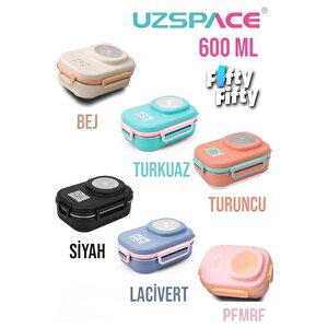 Vagonlife İçi Çelik Saklama Kabı 600 Ml Vgn8021 Bej