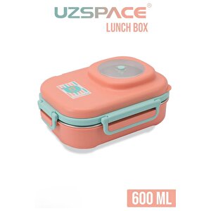 İçi Çelik Saklama Kabı 600 Ml Vgn8021 Turuncu