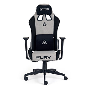 Fury Gray Kumaş Oyuncu Koltuğu