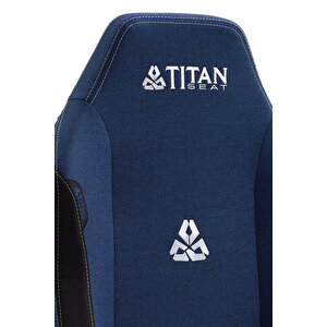 Throne Night Blue Kumaş Oyuncu Koltuğu