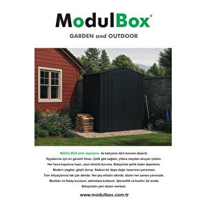 Metal Bahçe Depolama Evi̇