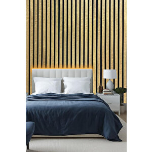 Mdf Ahşap Akustik Duvar Paneli 60x275 Cm - Meşe