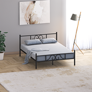 Metal Karyola, Berkin Metal Karyola, Ölçü Seçenekli, Çift Kişilik 160x200 cm