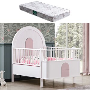 Mdf Beşik, Venüs Büyüyen Beşik + 1 Adet Comfort Yatak 90x130