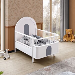 Mdf Beşik, Venüs Büyüyen Beşik 90x130 - Venüs Karyola 90x190