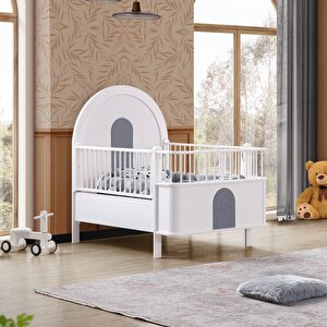 Mdf Beşik, Venüs Büyüyen Beşik 90x130 - Venüs Karyola 90x190